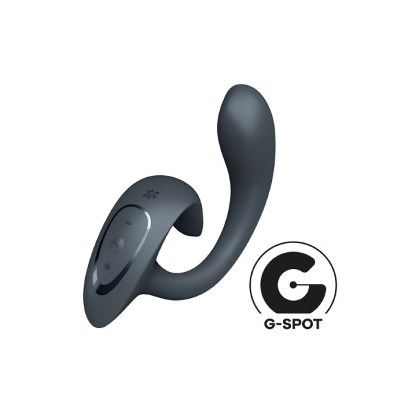 Vibromasseur Rabbit gris G For Goddess 1 Satisfyer 